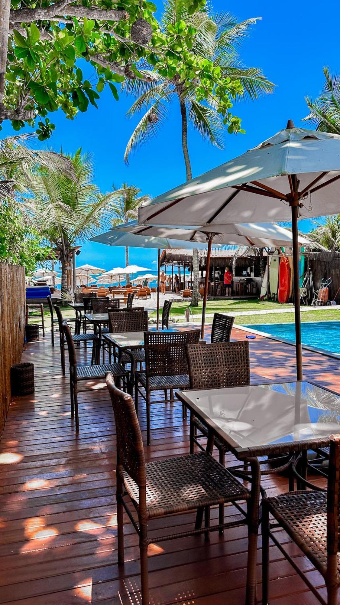 Pousada Villa Zena - Frente Ao Mar - Pe Na Areia Porto Seguro Zewnętrze zdjęcie