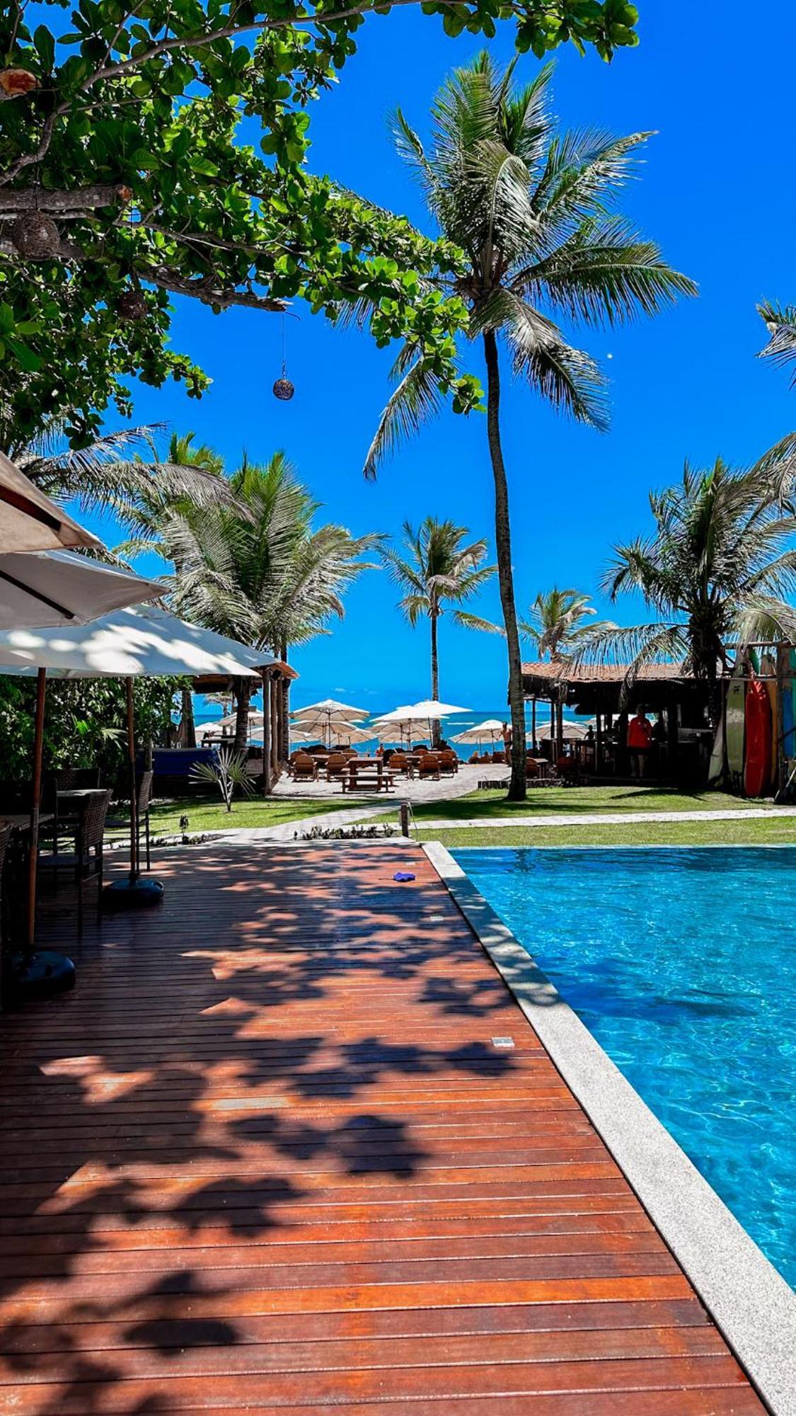 Pousada Villa Zena - Frente Ao Mar - Pe Na Areia Porto Seguro Zewnętrze zdjęcie