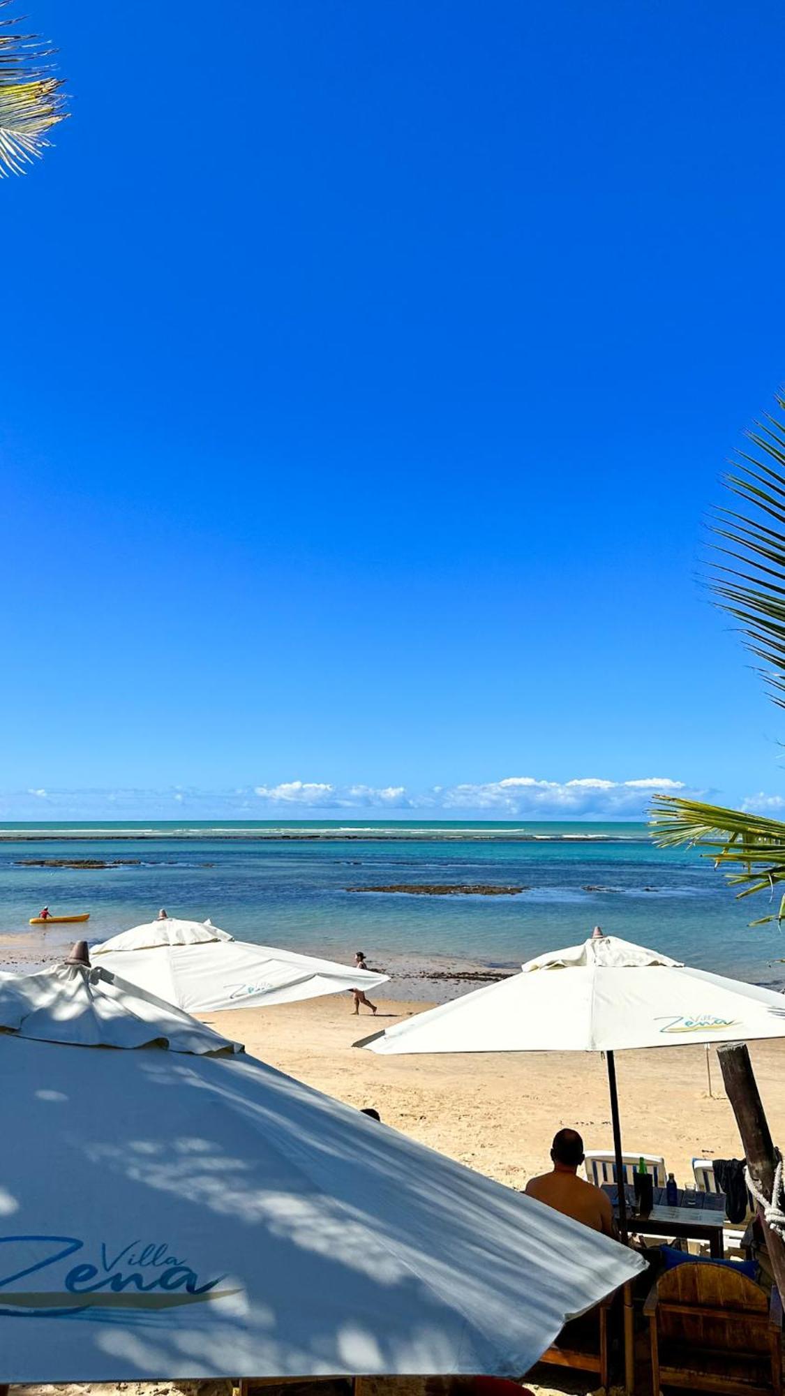 Pousada Villa Zena - Frente Ao Mar - Pe Na Areia Porto Seguro Zewnętrze zdjęcie
